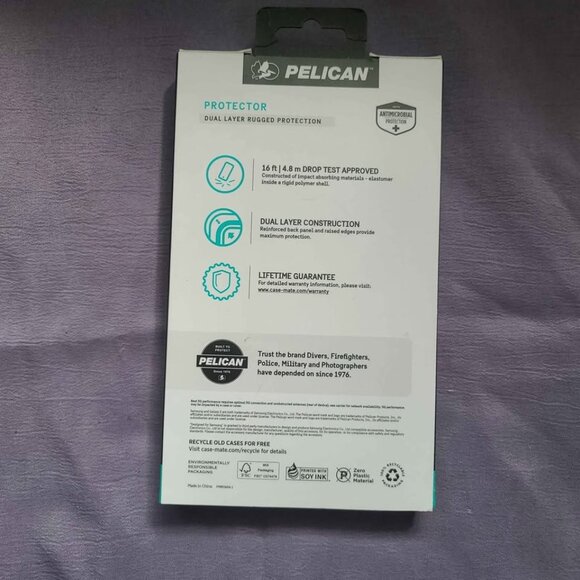 Pelican Protector - Samsung Galaxy S24 Ultra Case [6.8"] Carbon - Picture 2 of 2